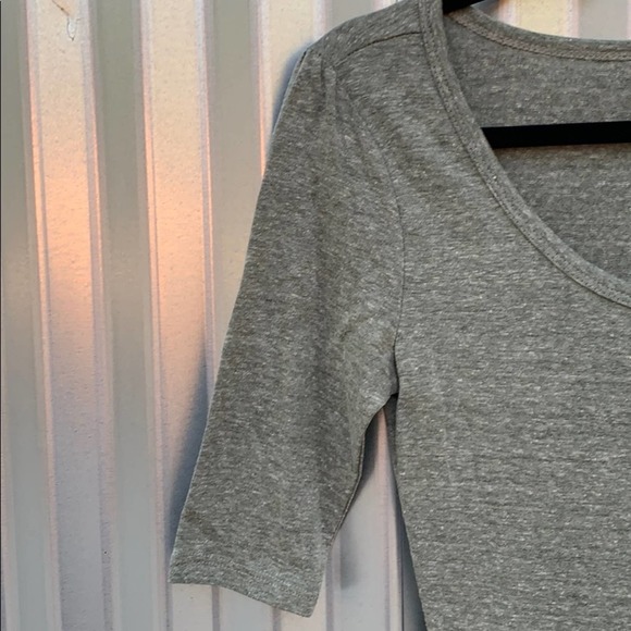 NWT Lularoe Nicole Khaki Green Heathered Dress XS - Picture 5 of 9